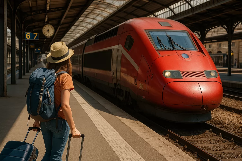 Cómo viajar en tren por Europa gastando poco
