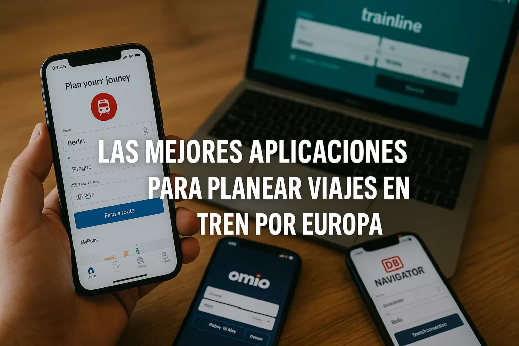 Las mejores aplicaciones para planear viajes en tren por Europa