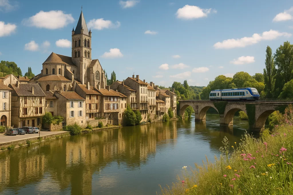Los 10 destinos menos turísticos para visitar en tren en Francia