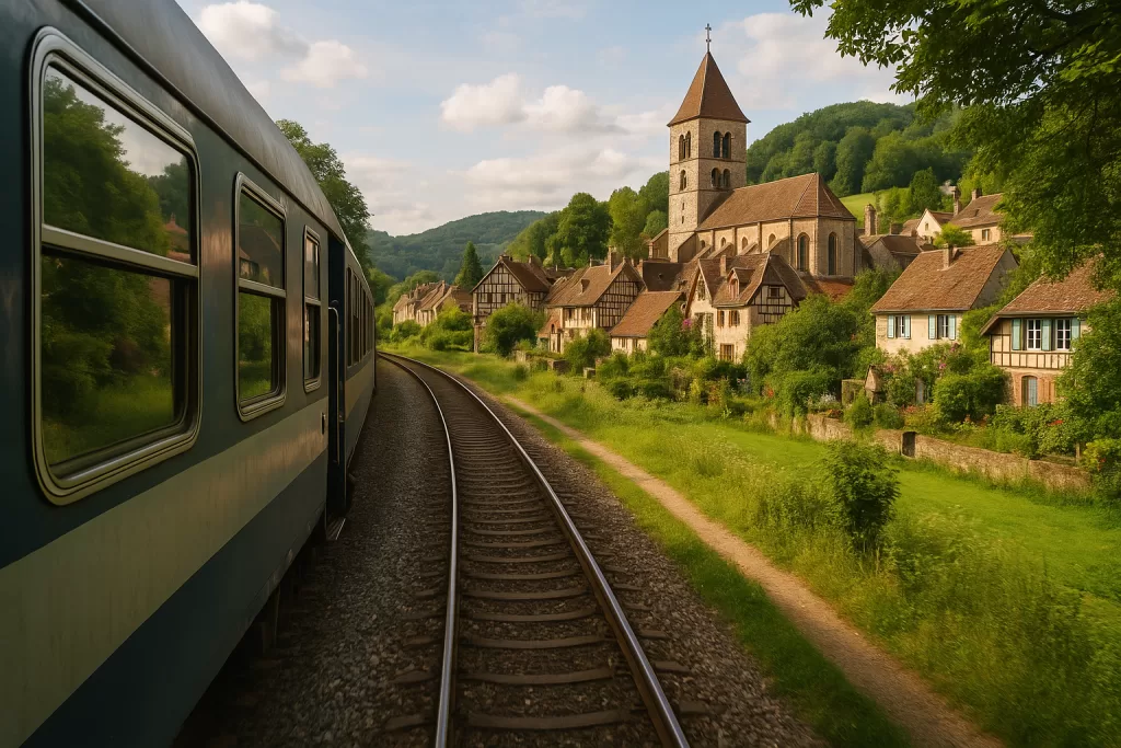 Viajando entre pueblos pequeños: el encanto oculto del tren en Europa