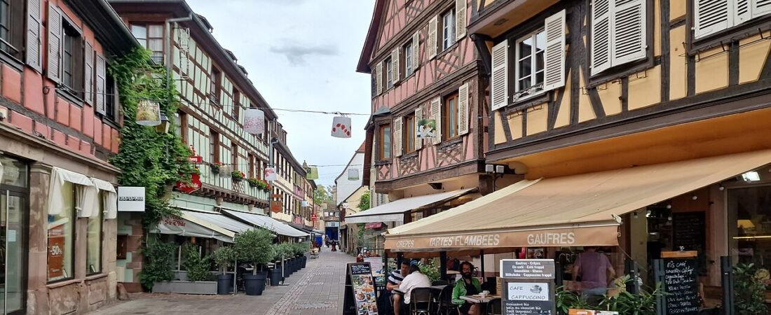 Pequenas cidades da Alsácia de trem: Obernai, Eguisheim e Riquewihr sem carro